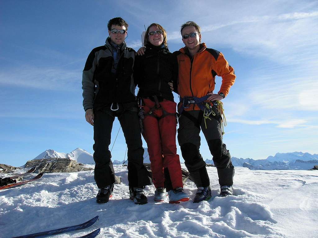 Summit of Steghorn 3146m
