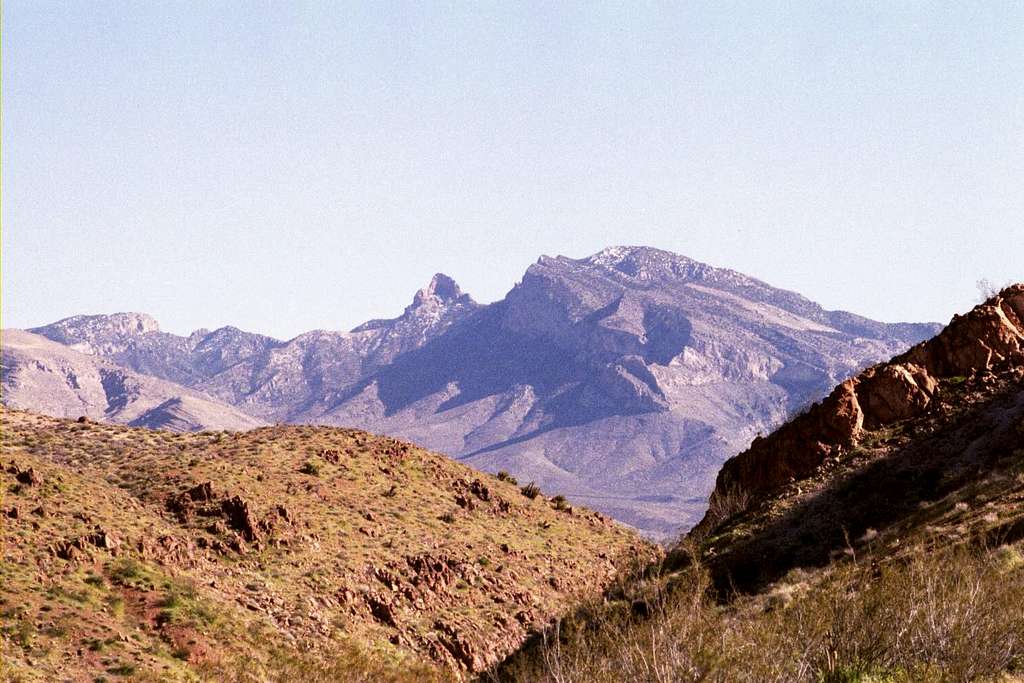 Mormon Peak from the NW