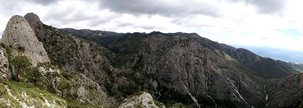 The eastern Sierra de Almijara