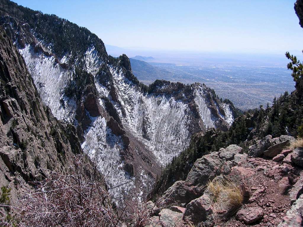 Southwest from East Saddle Route