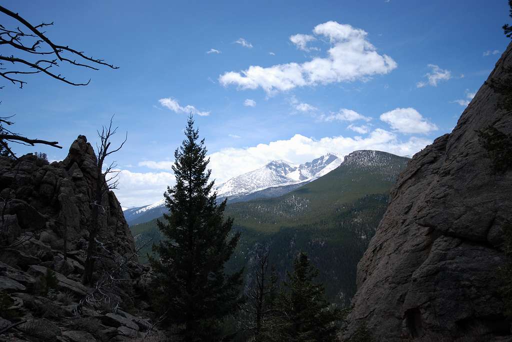 View Towards Longs