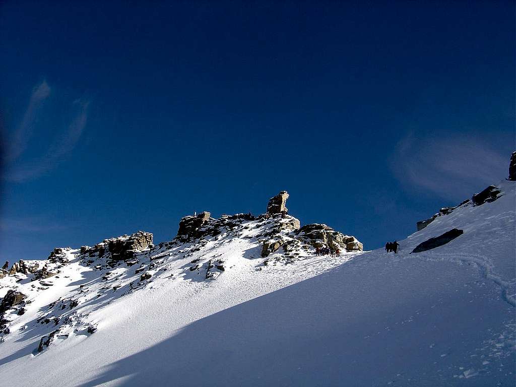 Summit of Gran Paradiso 4061m