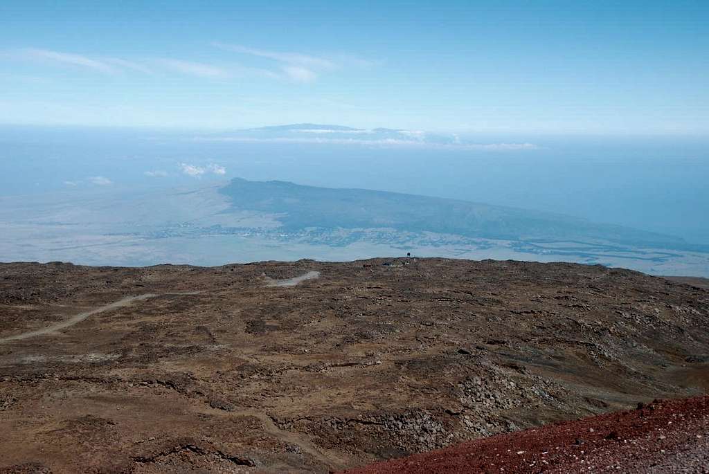 Kohala & Haleakala fr Mauna Kea