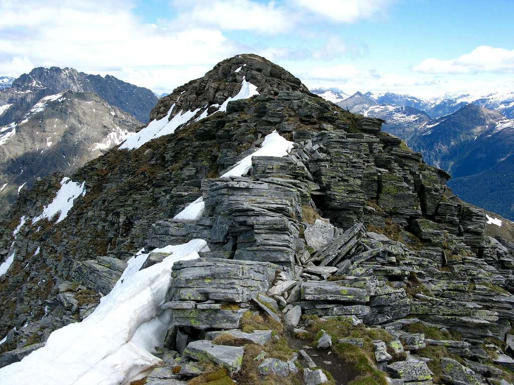 Summit of Pizzo di Claro 2727m