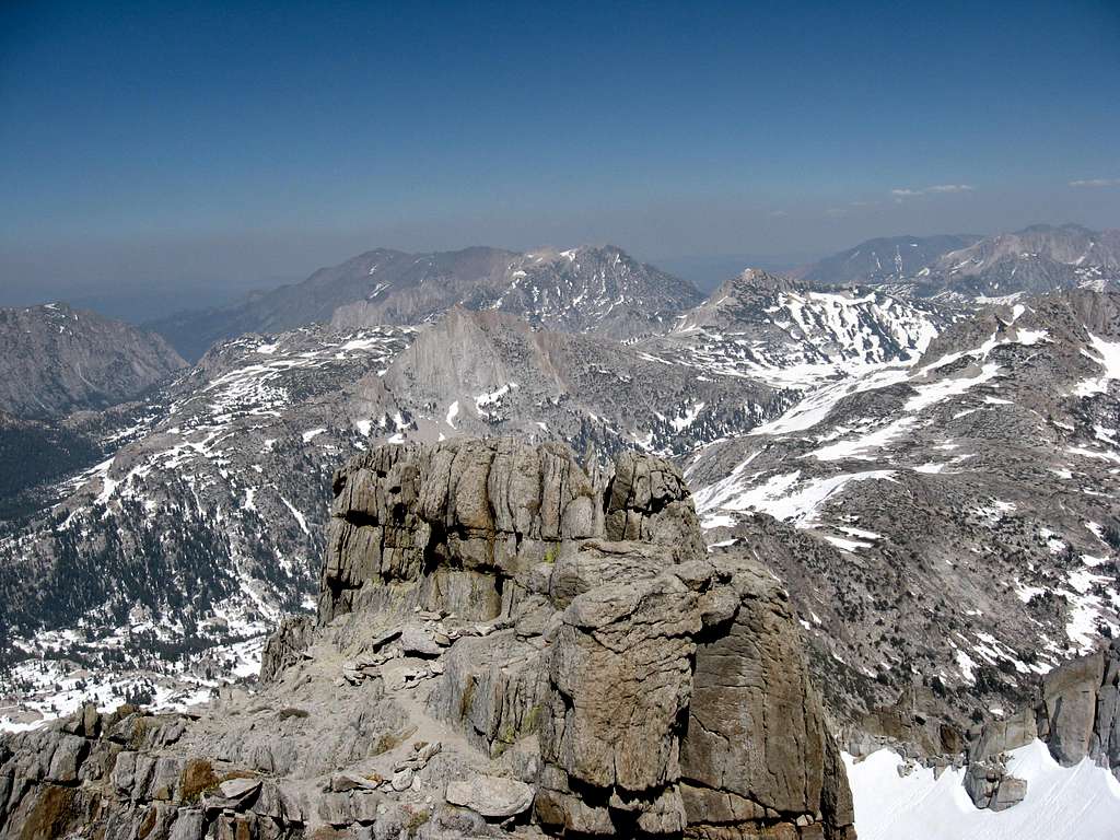 Tower Peak summit view east