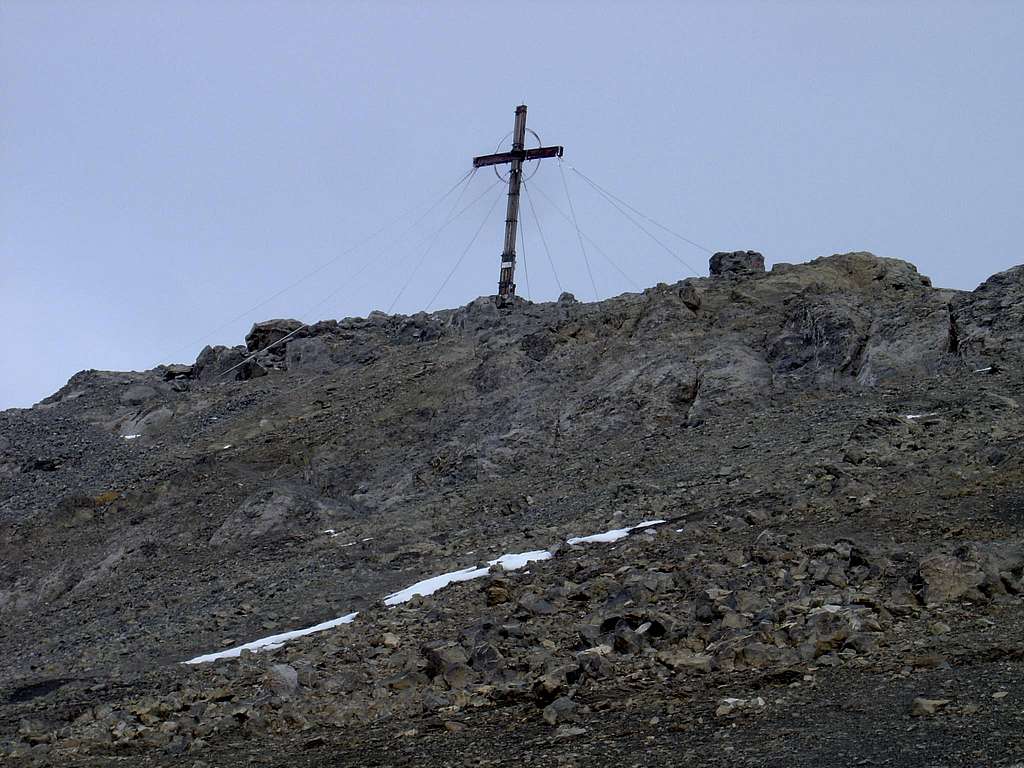 Summit cross Schesaplana 2964m