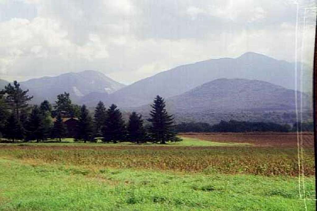 MacIntyre Range from North Elba - Sept., 2004