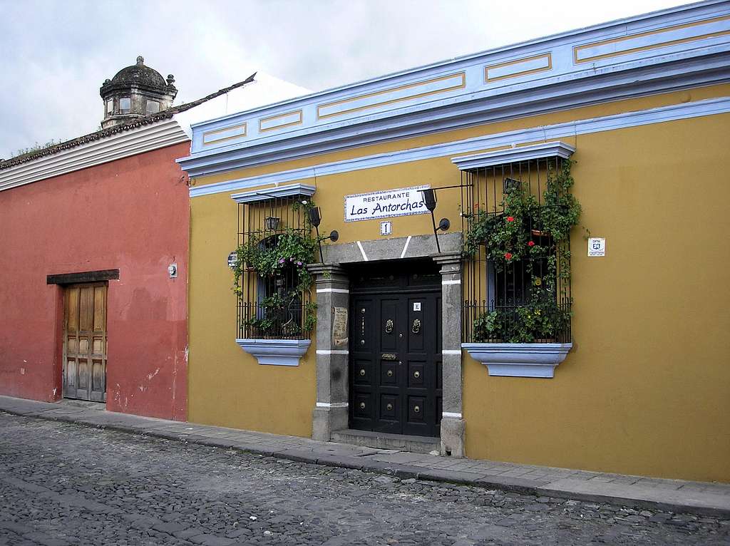 Colonial houses - Antigua