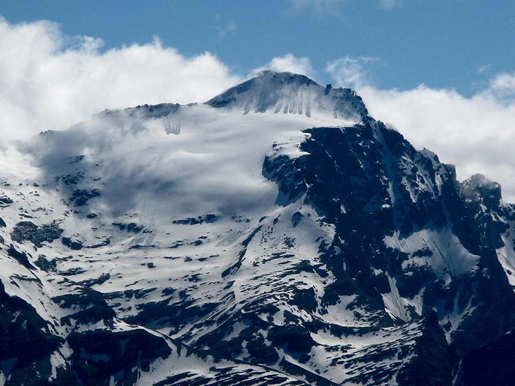 Rheinwaldhorn 3402m  - highest mountain in Ticino