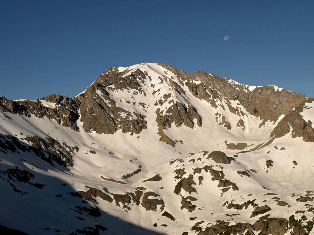 Moon Over Grizzly Peak