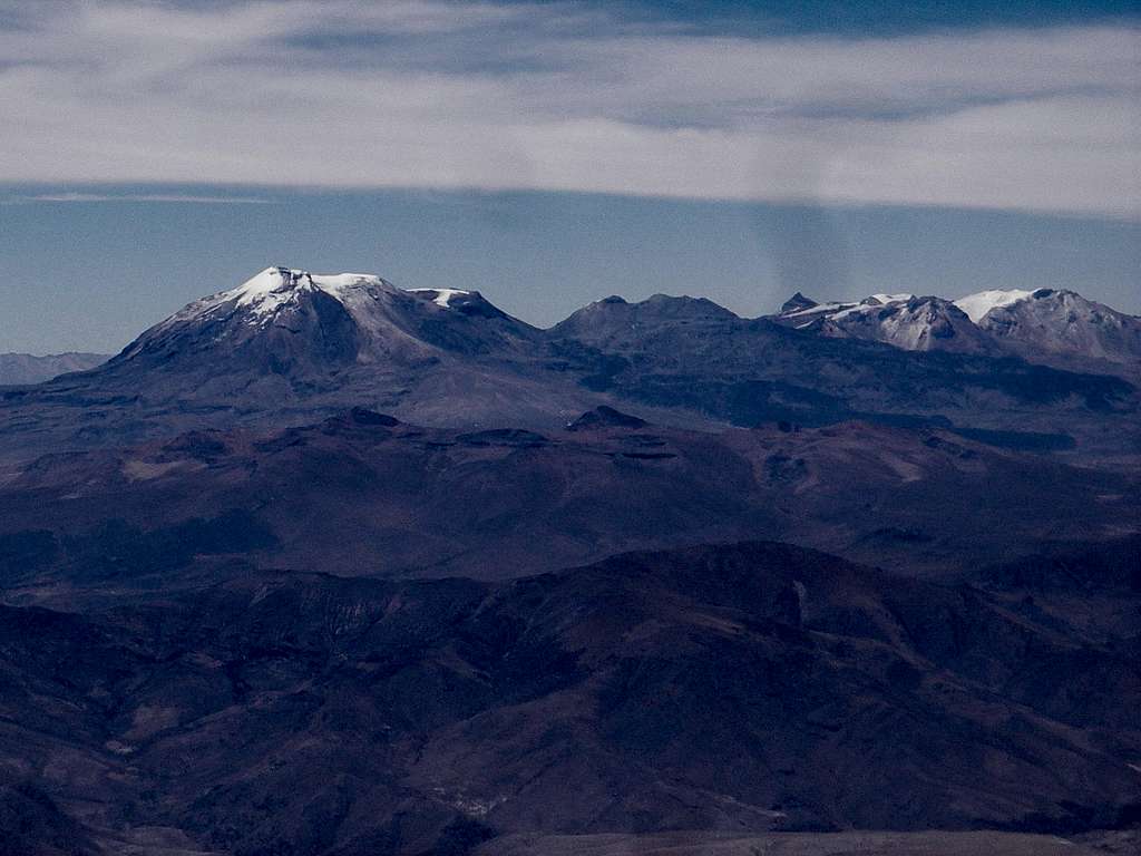 Nevado Ampato From Chachani