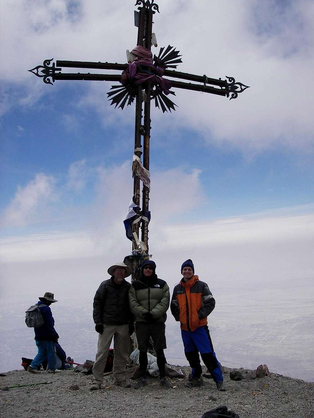 Summit Cross On El Misti