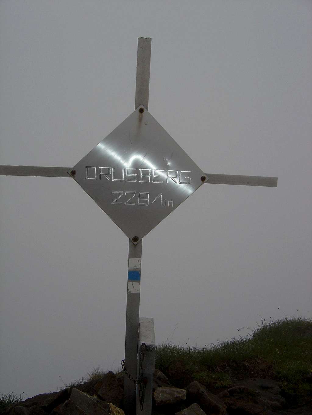 Summit cross Druesberg 2281m