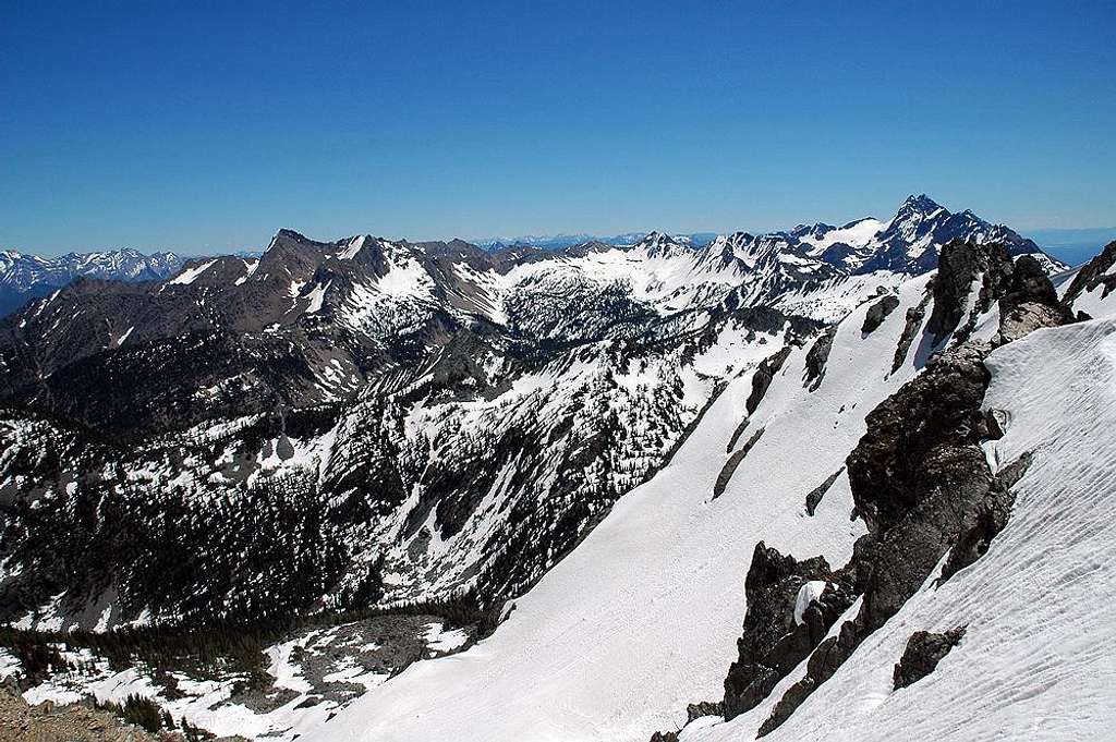 View South from the Saddle