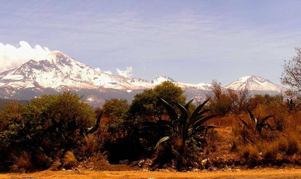 Orizaba and Sierra Negra from...