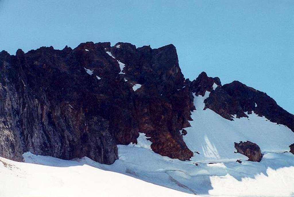 The unclimbed West Face of...
