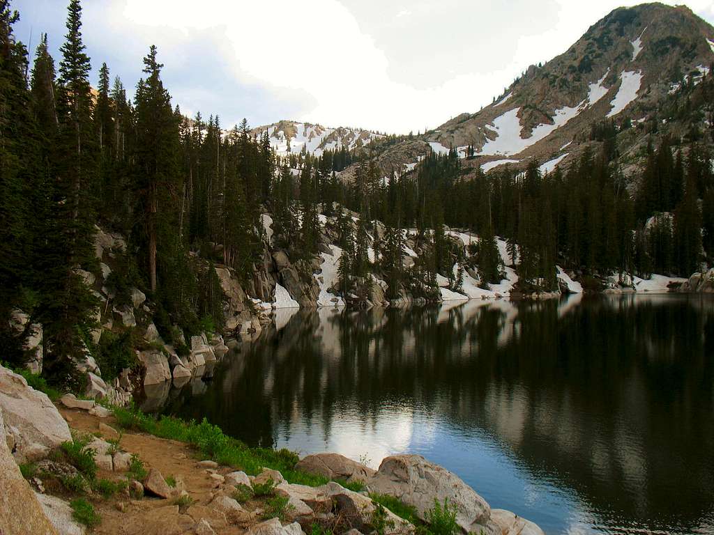 Mount Wolverine from Lake Mary