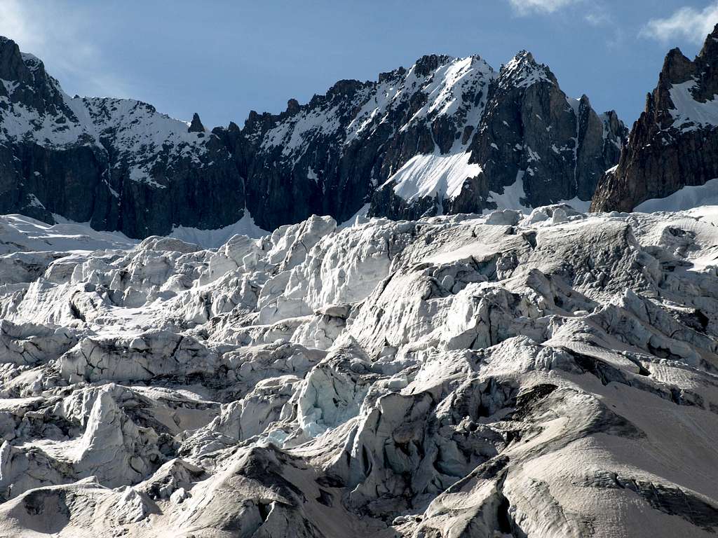 The Glacier Blanc, Ecrins.
