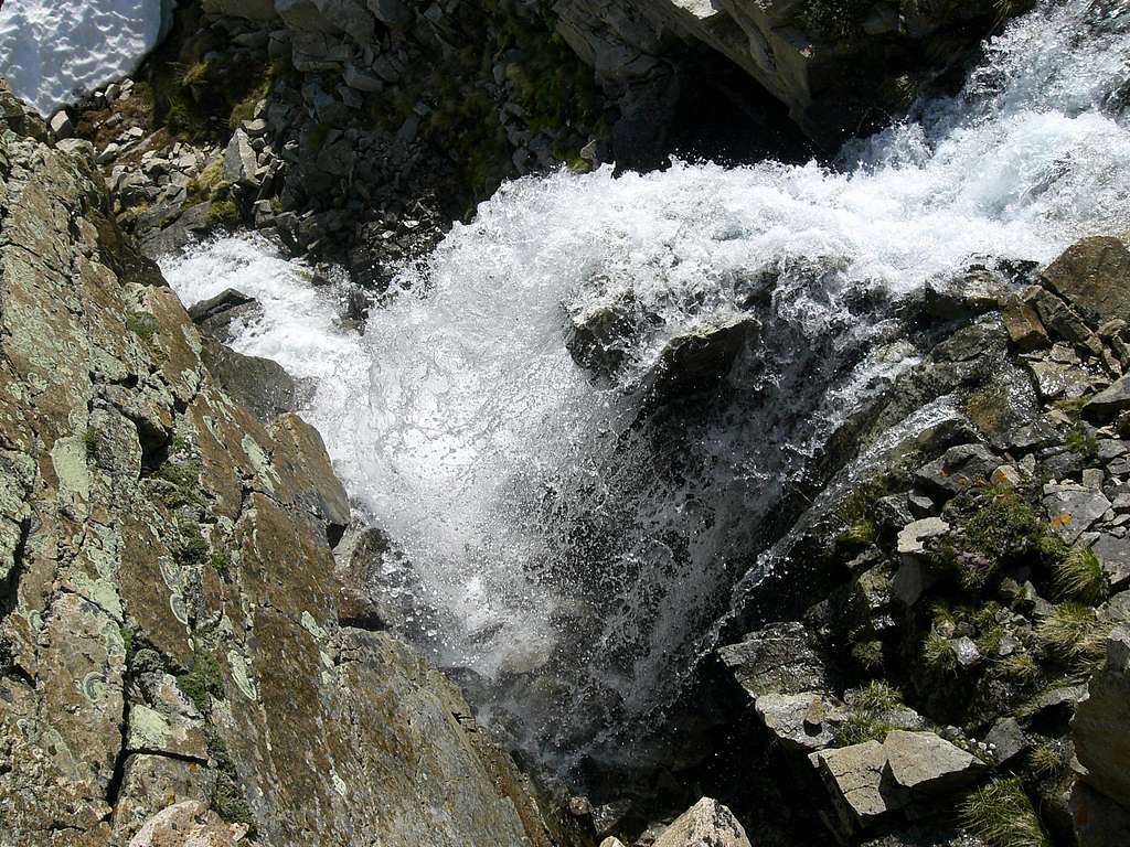 Goat Lake Waterfall