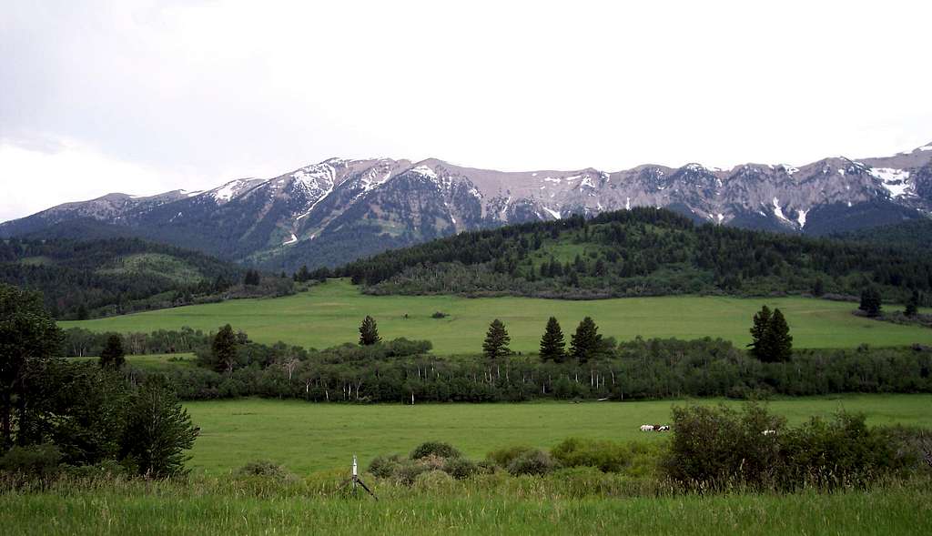 The Bridger Mountains