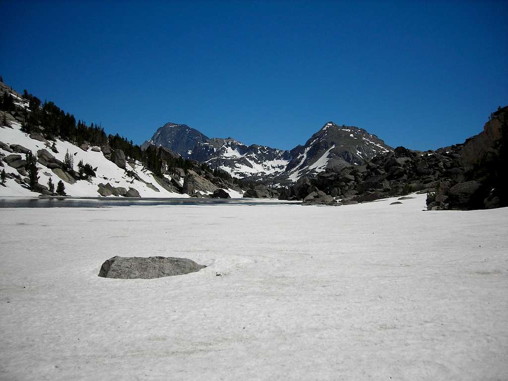 Looking back on Arrowhead lake