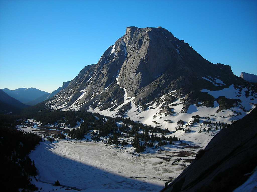 Mitchell Peak in the morning