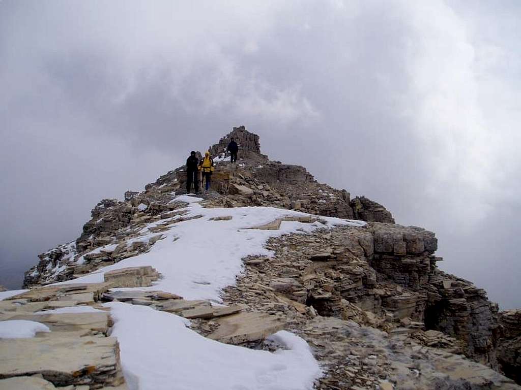 Chief Mountain summit