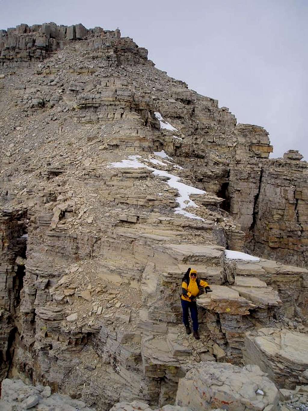Chief Mountain - summit ridge