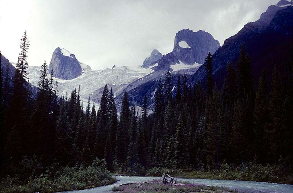 First View of the Bugaboos