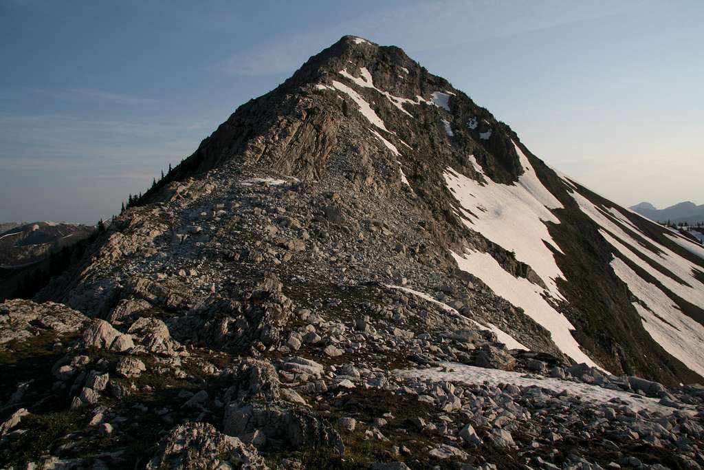 Teton Peak-- Summit Ridge