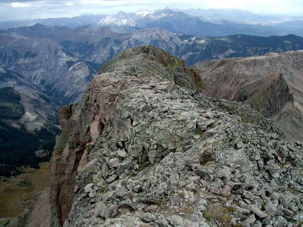 Coxcomb's Airy Summit Ridge