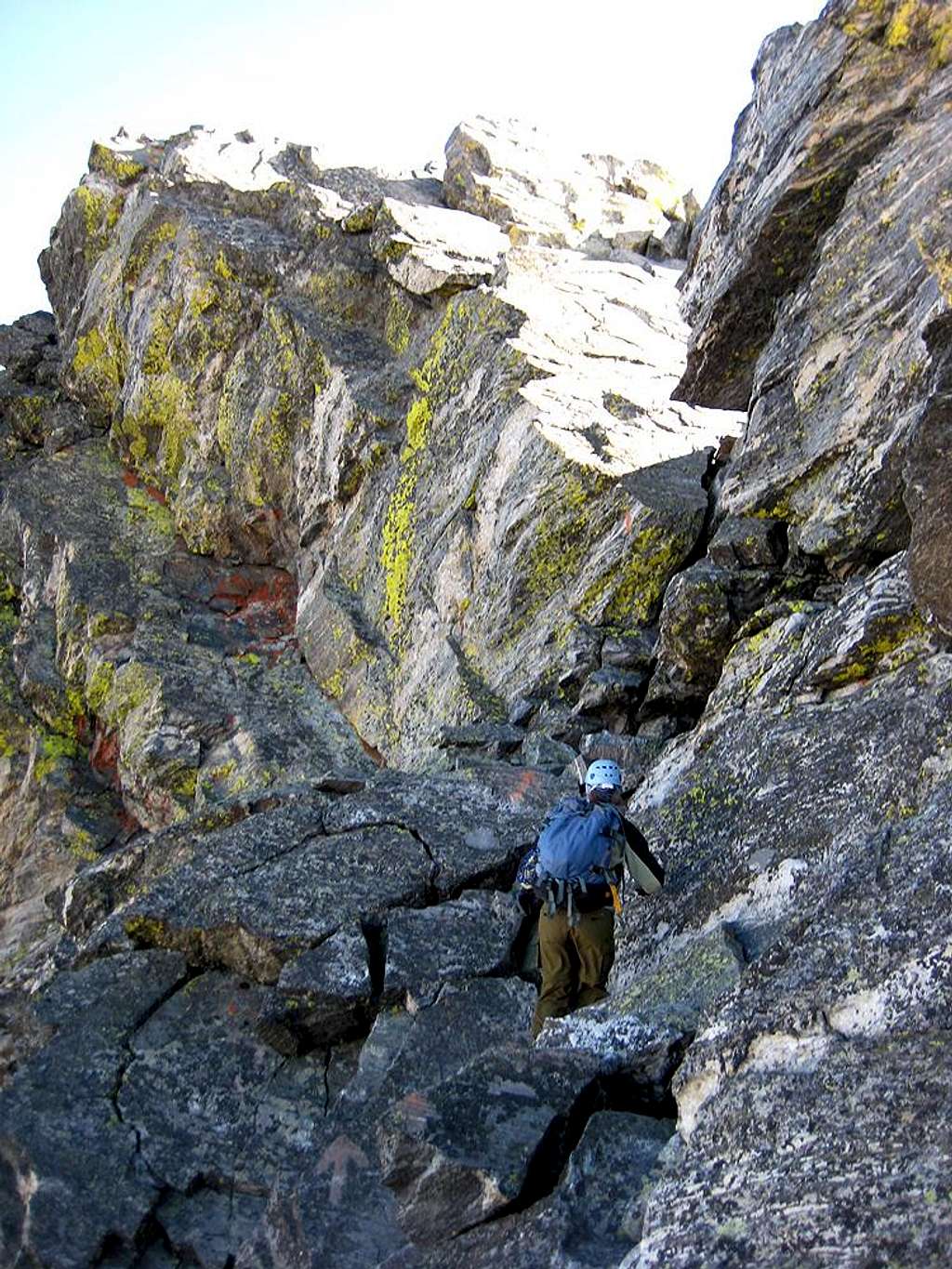 base of the crux