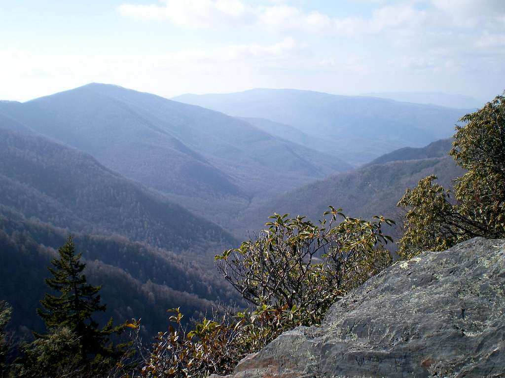View from Chimney Tops