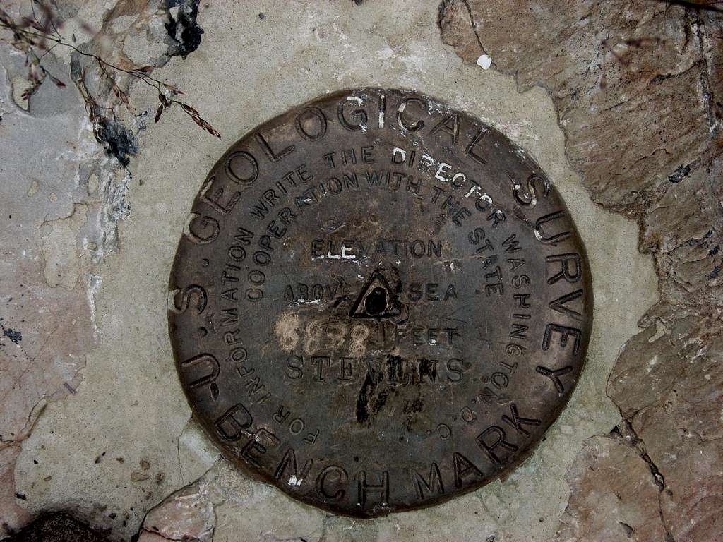 Stevens USGS Survey Marker