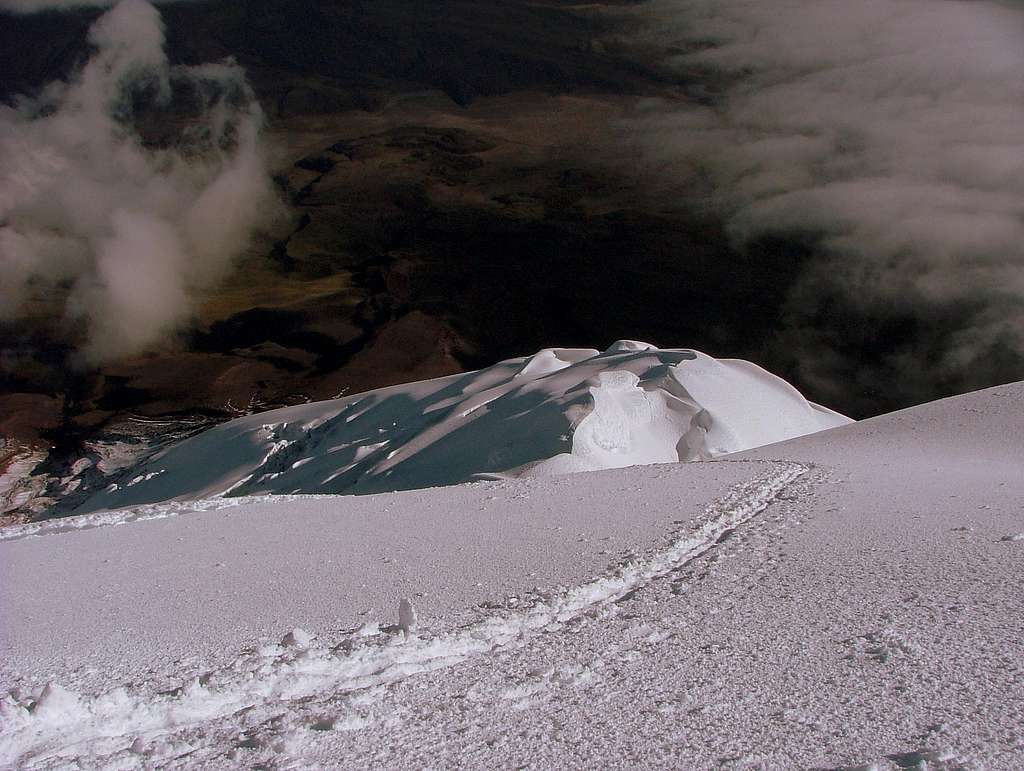 Cotopaxi's Glacier. Ecuador.