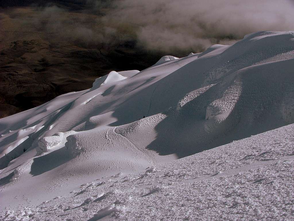 Cotopaxi's Glacier. Ecuador.