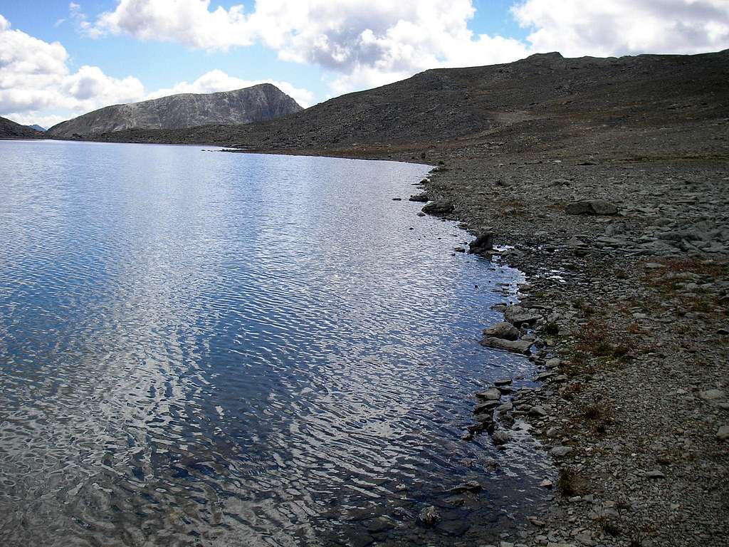 Lake by the Piz Albris 3165m
