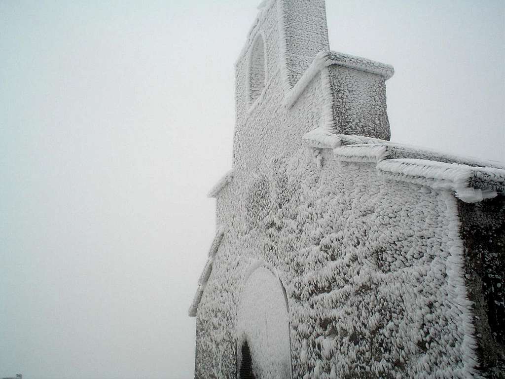 The church near the summit