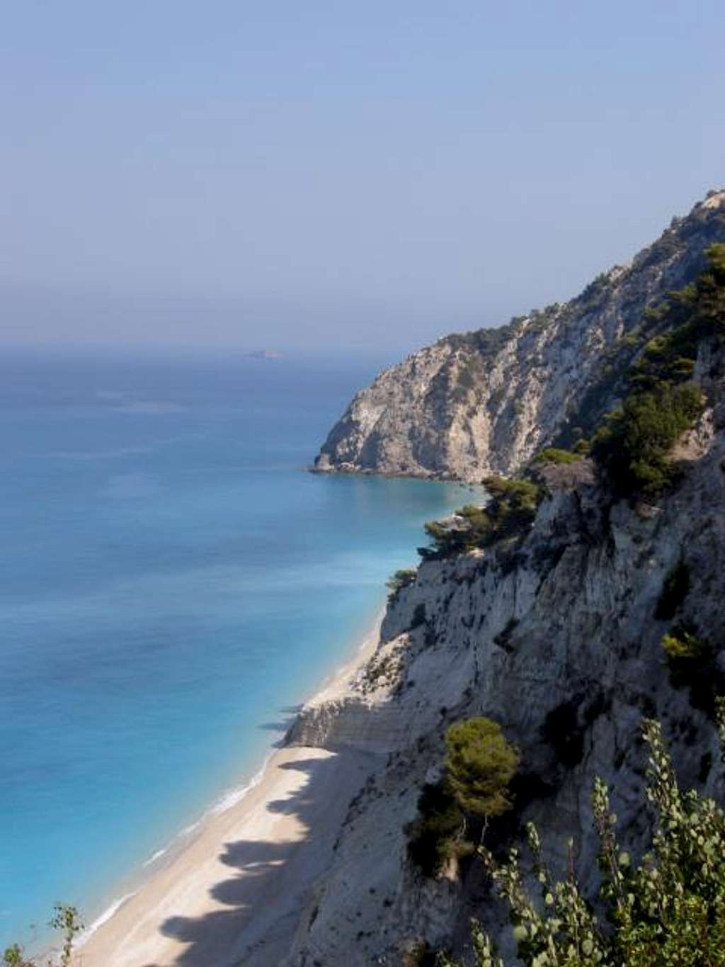 Egremni Beach-West coast of Lefkada,Ionian Island