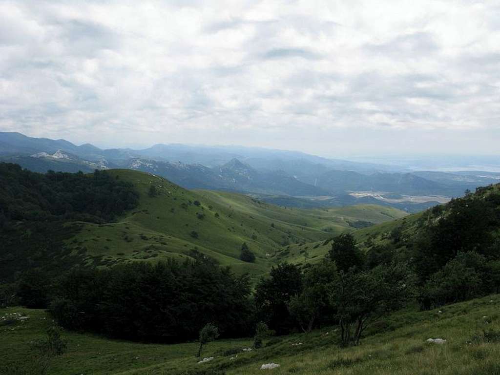 Panoramic view from Mudna Dolina route