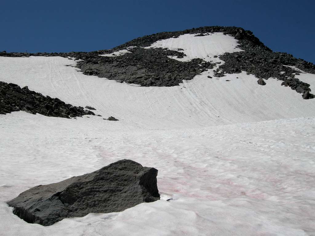 Permanent Snowfield near Summit