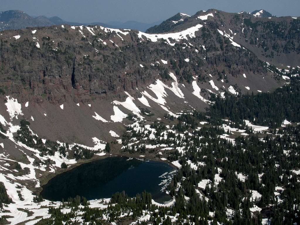 Heather Lake and the Northern Gallatins