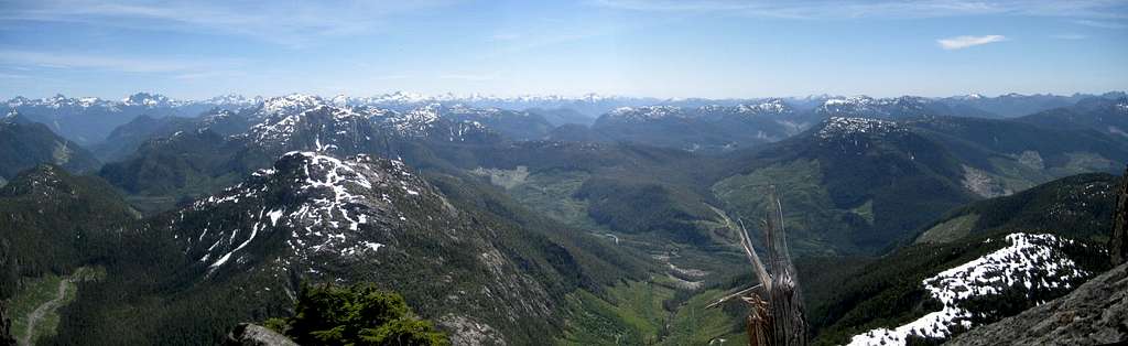 Conuma Peak Panorama