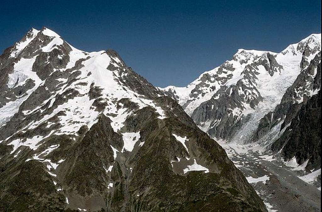 The Petit Mont Blanc seen...
