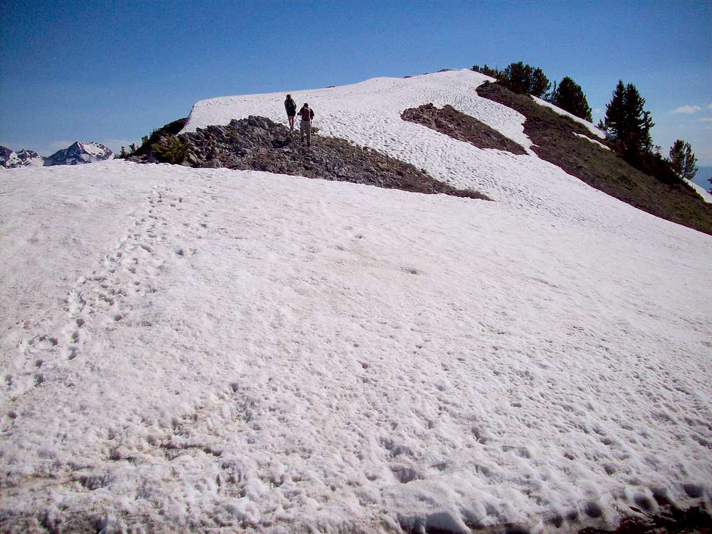 Snow on Gobbler's Knob, June 2008