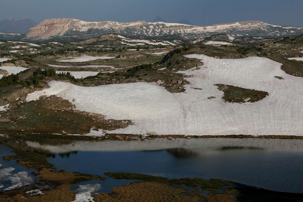 Beartooth Butte and Frozen Lake