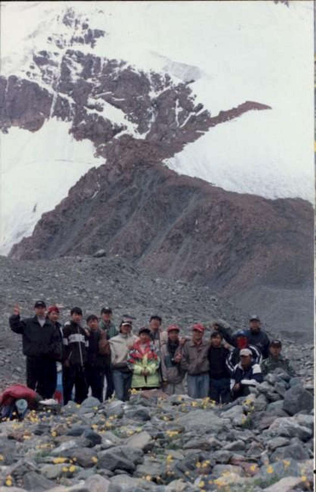 Our team at XIfeng Base Camp.