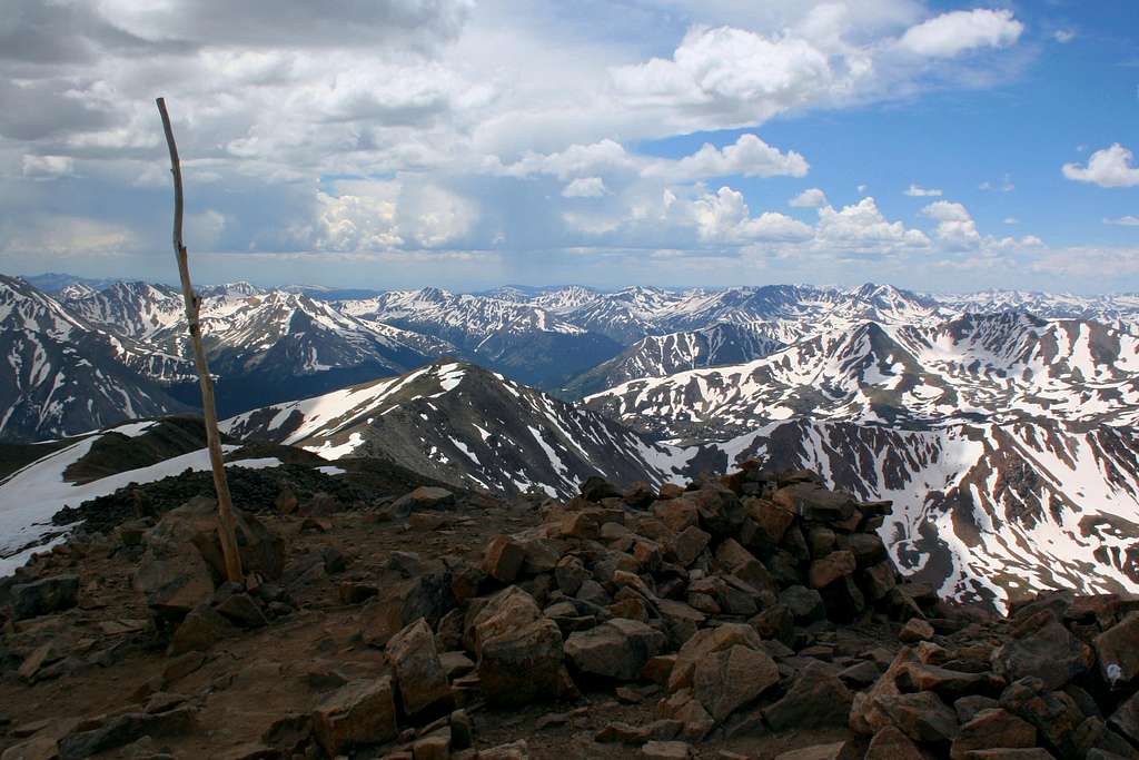Mt. Elbert Summit - 14,433'