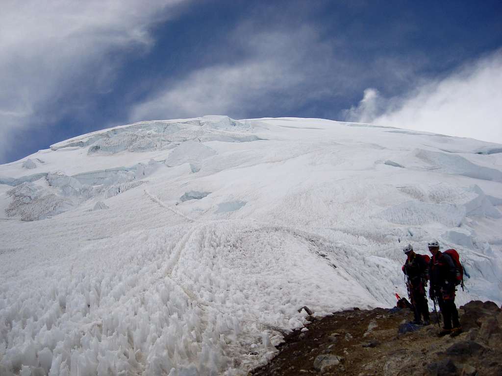 The Daunting Emmons Glacier
