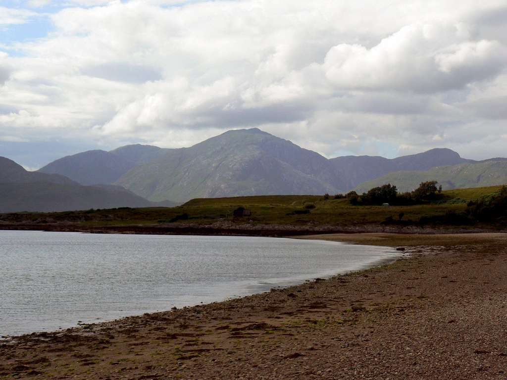 Garbh Bheinn over Loch Linnhe